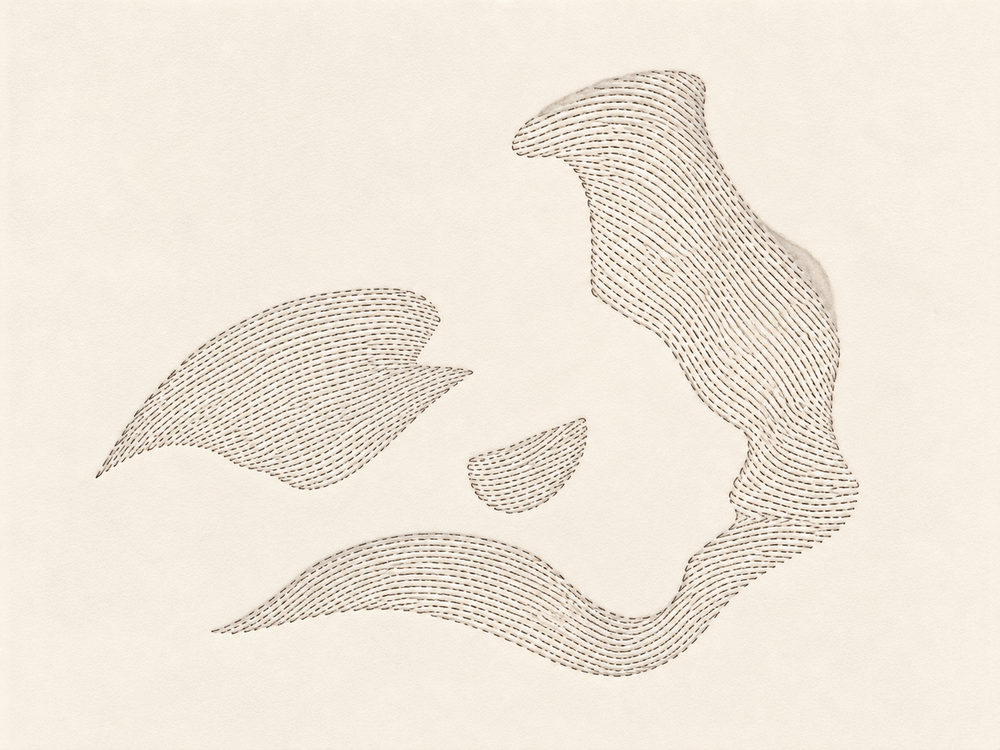 flowing lines: minimal line, sepia organic, calm japandi living room
