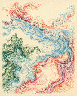 swirling currents