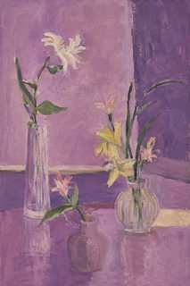 violet lilies