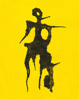 yellow figure
